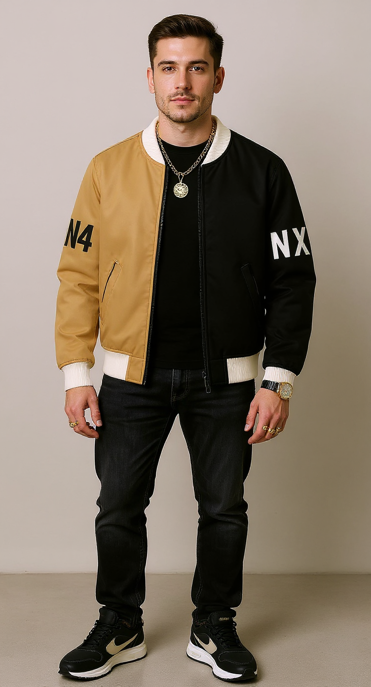 A model wearing the N4R Complex Jacket